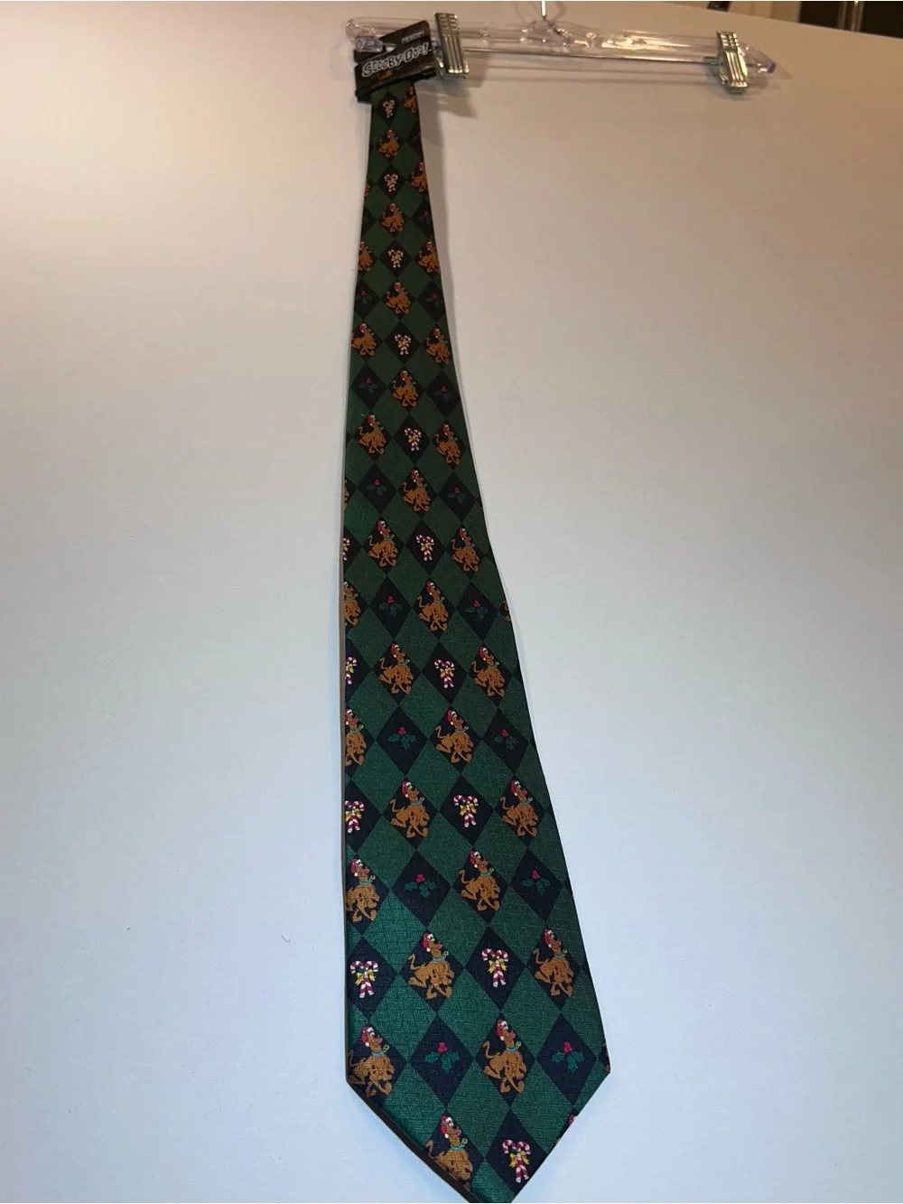 Scooby-Doo Christmas 100% Silk Holiday Necktie NWT